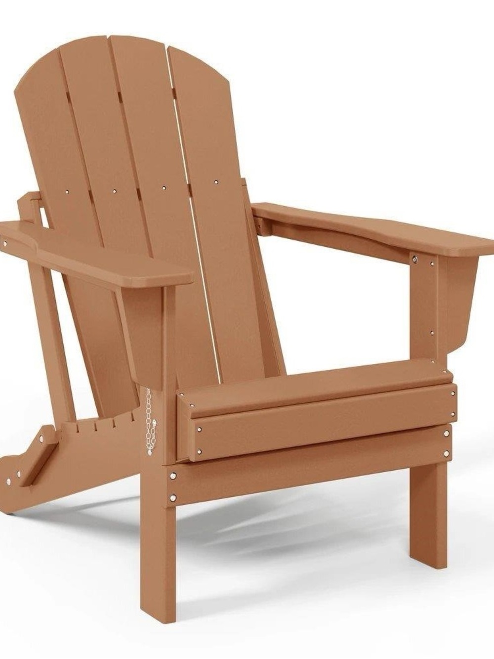 Open Box- Foldable HDPE Outdoor Adirondack Chair